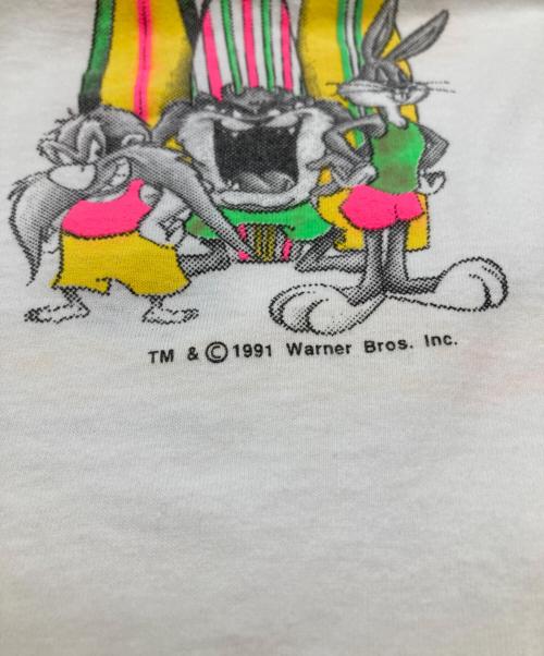 古着（フルギ）古着 (フルギ) 90s プリントTシャツ ホワイト サイズ:Lの古着・服飾アイテム