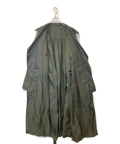 45R（フォーティファイブ・アール）45R (フォーティファイブ・アール) ナイロントレンチコート　5022003 カーキ サイズ:2の古着・服飾アイテム