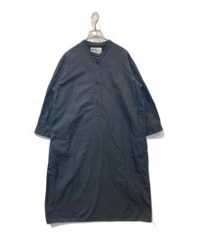 MHL（エムエイチエル）の古着「SOFT DENSE COTTON ワンピース　595-3158500」｜グレー