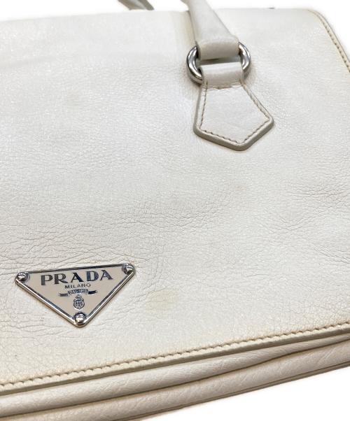 PRADA（プラダ）PRADA (プラダ) BUFFALO EASY レザーハンドバッグ　BR1265 サイズ:FREEの古着・服飾アイテム