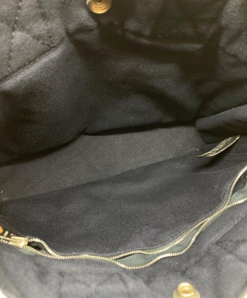 HERMES（エルメス）HERMES (エルメス) フールトゥPMハンドバッグ カーキ×ネイビーの古着・服飾アイテム