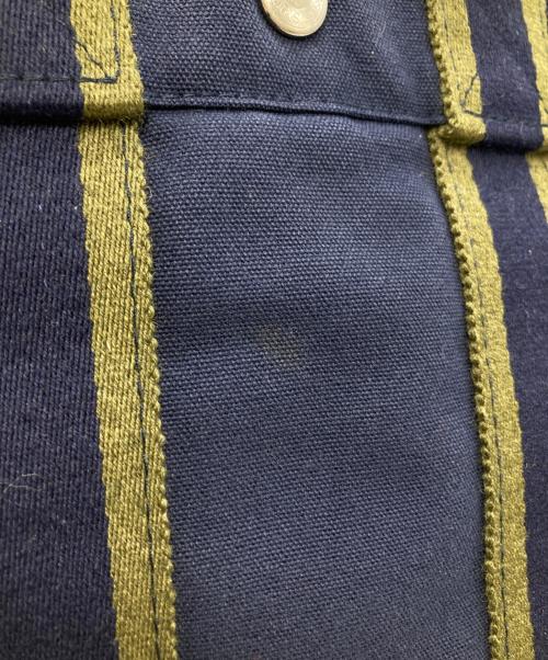 HERMES（エルメス）HERMES (エルメス) フールトゥPMハンドバッグ カーキ×ネイビーの古着・服飾アイテム