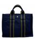 HERMES（エルメス）の古着「フールトゥPMハンドバッグ」｜カーキ×ネイビー