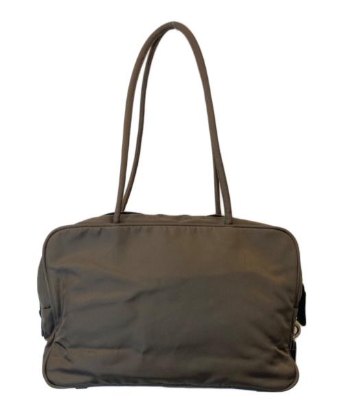 PRADA（プラダ）PRADA (プラダ) ナイロンハンドバッグ　BR0436 カーキ サイズ:FREEの古着・服飾アイテム