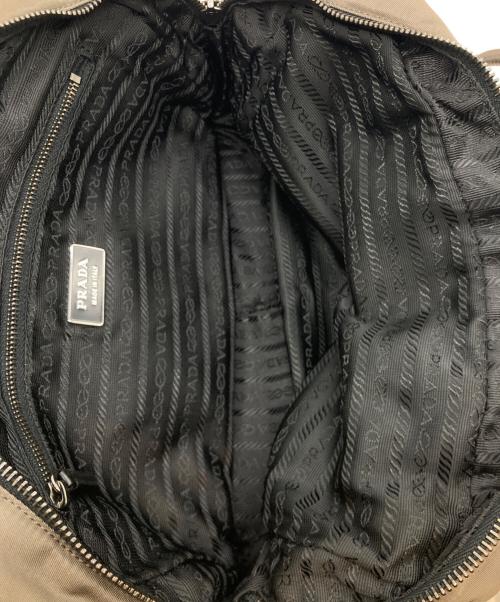 PRADA（プラダ）PRADA (プラダ) ナイロンハンドバッグ　BR0436 カーキ サイズ:FREEの古着・服飾アイテム