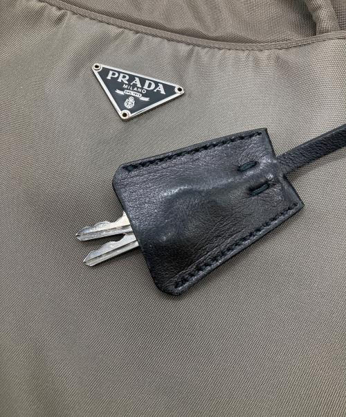 PRADA（プラダ）PRADA (プラダ) ナイロンハンドバッグ　BR0436 カーキ サイズ:FREEの古着・服飾アイテム