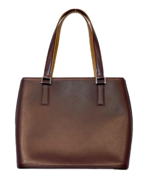 LOUIS VUITTON（ルイ ヴィトン）LOUIS VUITTON (ルイ ヴィトン) モノグラム・マット ショルダートートバッグ　M55116　CA0012 ヴィオレの古着・服飾アイテム