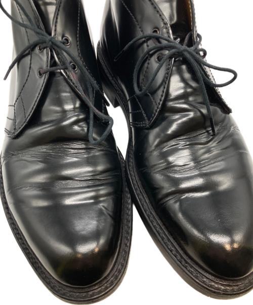 Jalan Sriwijaya（ジャランスリウァヤ）Jalan Sriwijaya (ジャランスリウァヤ) チャッカーブーツ 98440 ブラック サイズ:7 1/2の古着・服飾アイテム