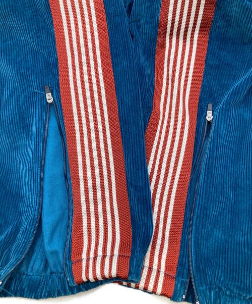 Needles（ニードルズ）Needles (ニードルズ) KEBOZ (ケボズ) トラックパンツ　NS1672 ブルー サイズ:XLの古着・服飾アイテム