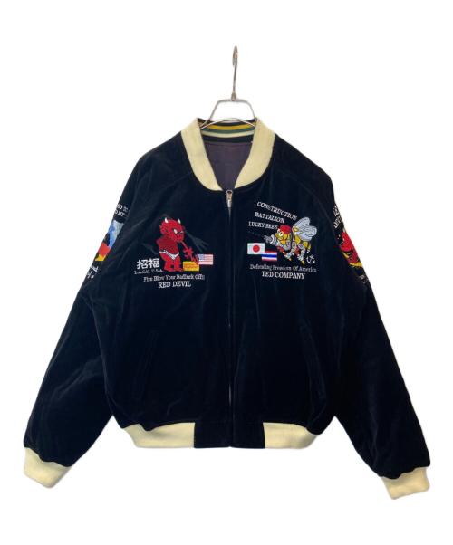 TED COMPANY（テッドカンパニー）TED COMPANY (テッドカンパニー) リバーシブルスカジャン　2067262 ブラック サイズ:40の古着・服飾アイテム