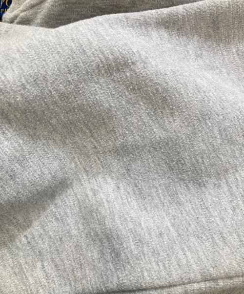 POLO RALPH LAUREN（ポロ・ラルフローレン）POLO RALPH LAUREN (ポロ・ラルフローレン) USA星条旗 ビッグポニージップパーカー グレー サイズ:Mの古着・服飾アイテム