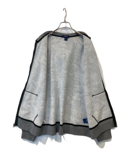 POLO RALPH LAUREN（ポロ・ラルフローレン）POLO RALPH LAUREN (ポロ・ラルフローレン) 迷彩ジップパーカー ブラック サイズ:XLの古着・服飾アイテム