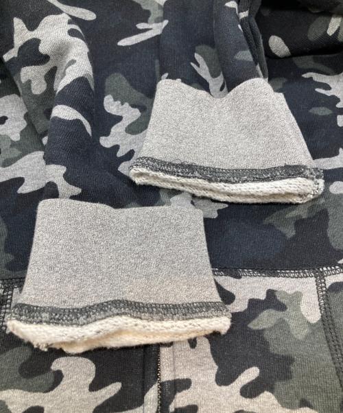 POLO RALPH LAUREN（ポロ・ラルフローレン）POLO RALPH LAUREN (ポロ・ラルフローレン) 迷彩ジップパーカー ブラック サイズ:XLの古着・服飾アイテム