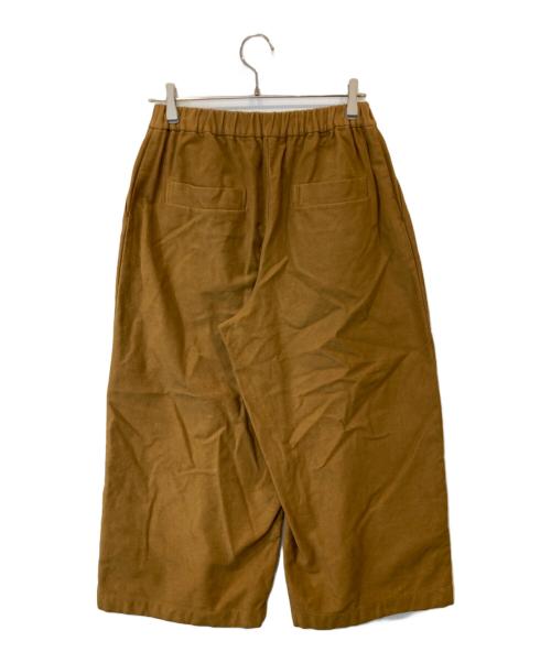 根々（ネネ）根々 (ネネ) コットンワイドパンツ ブラウン サイズ:表記がないため不明の古着・服飾アイテム