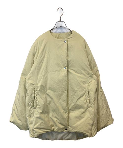 ELENDEEK（エレンディーク）ELENDEEK (エレンディーク) COCOON MIDDLE DOWN CT　512460000301-01 イエロー サイズ:FREEの古着・服飾アイテム