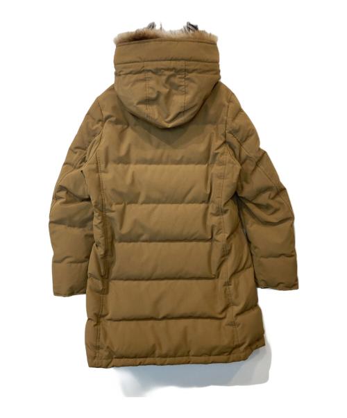 DANTON（ダントン）DANTON (ダントン) フード付きロングダウンコート JD-8744 ブラウン サイズ:36の古着・服飾アイテム