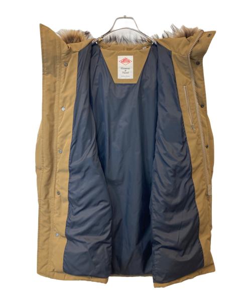 DANTON（ダントン）DANTON (ダントン) フード付きロングダウンコート JD-8744 ブラウン サイズ:36の古着・服飾アイテム