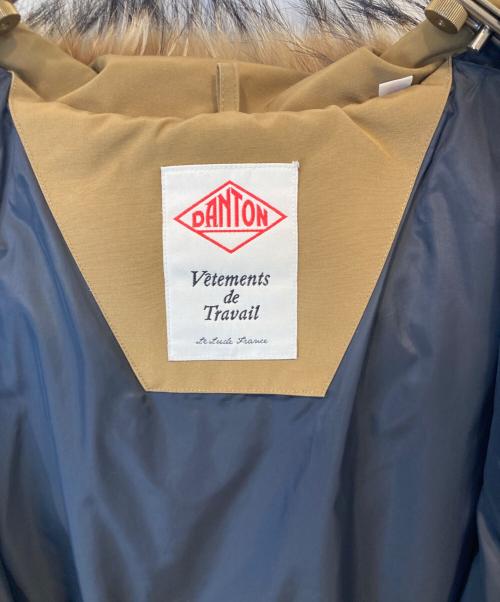 DANTON（ダントン）DANTON (ダントン) フード付きロングダウンコート JD-8744 ブラウン サイズ:36の古着・服飾アイテム