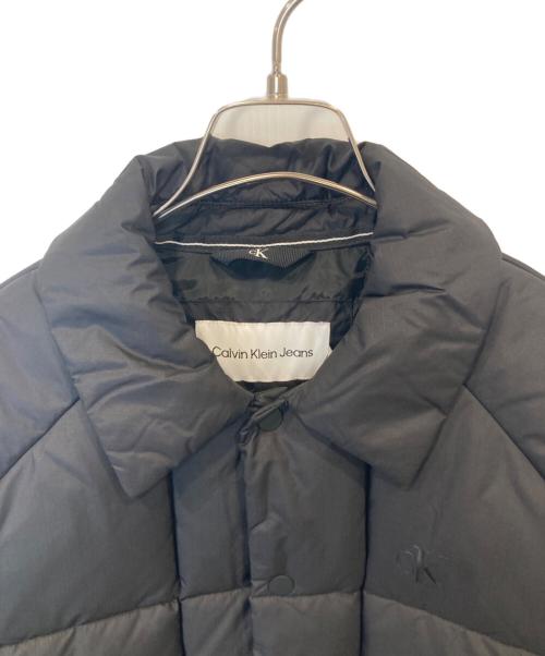 Calvin Klein（カルバンクライン）Calvin Klein (カルバンクライン) プレミアムエッセンシャルパデッドジャケット ブラック サイズ:M 未使用品の古着・服飾アイテム