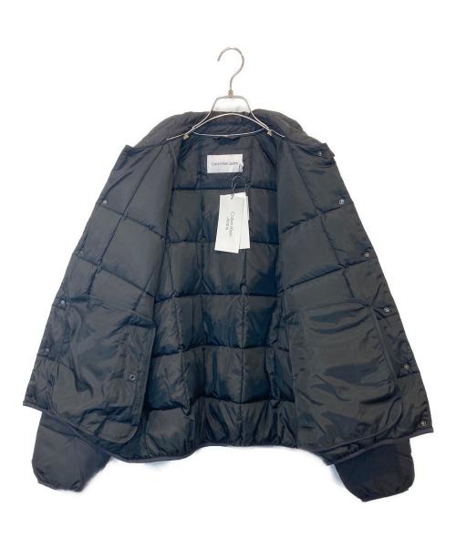 Calvin Klein（カルバンクライン）Calvin Klein (カルバンクライン) プレミアムエッセンシャルパデッドジャケット ブラック サイズ:M 未使用品の古着・服飾アイテム