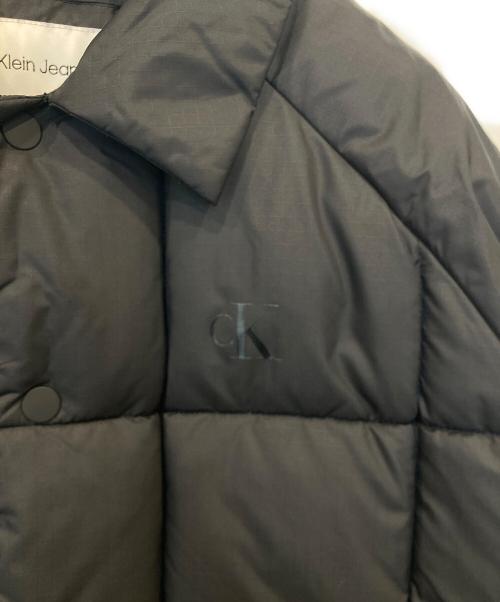 Calvin Klein（カルバンクライン）Calvin Klein (カルバンクライン) プレミアムエッセンシャルパデッドジャケット ブラック サイズ:M 未使用品の古着・服飾アイテム