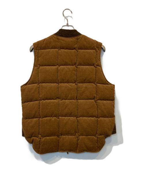 MONITALY（モニタリー）MONITALY (モニタリー) ハンター ダウンベスト ブラウン サイズ:Lの古着・服飾アイテム