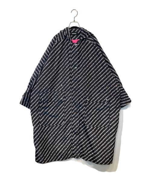 DIESEL（ディーゼル）DIESEL (ディーゼル) コピーライトロゴコート ブラック サイズ:Sの古着・服飾アイテム