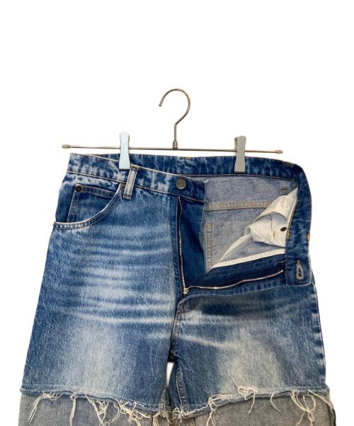 Maison Margiela（メゾンマルジェラ）Maison Margiela (メゾンマルジェラ) Splicedデニムパンツ　スプライストデニムパンツ　S51LA0138 S30744 インディゴ サイズ:36の古着・服飾アイテム