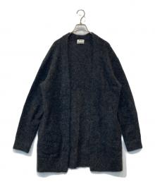 Acne studios（アクネ ストゥディオス）の古着「Raya Sh Mohair カーディガン A60036」｜グレー