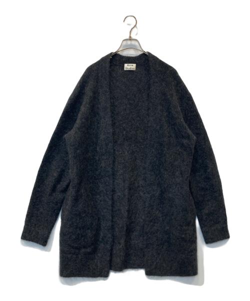 Acne studios（アクネ ストゥディオス）ACNE STUDIOS (アクネ ストゥディオス) Raya Sh Mohair カーディガン A60036 グレー サイズ:XXSの古着・服飾アイテム