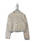 ANAYIアナイ）の古着「フラッフィアソート釦ショート カーディガン　10242816970」｜オフホワイト