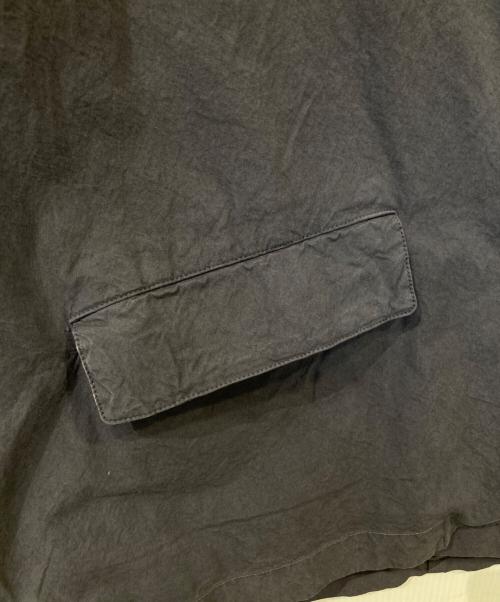 nest Robe（ネストローブ）nest Robe (ネストローブ) スーピマコットンカラーレスジャケット 01211-1005 グレー サイズ:FREEの古着・服飾アイテム