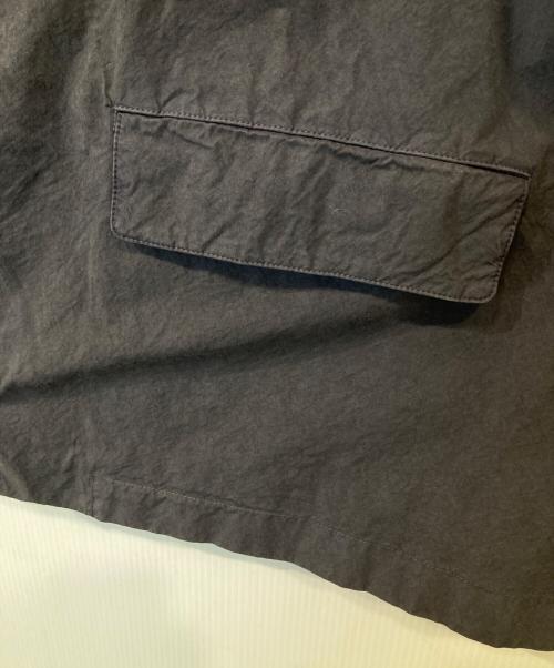 nest Robe（ネストローブ）nest Robe (ネストローブ) スーピマコットンカラーレスジャケット 01211-1005 グレー サイズ:FREEの古着・服飾アイテム