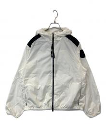 MONCLER（モンクレール）の古着「ANTHRACITE GIUBBOTTO ジップアップナイロンジャケット　F10931A73300」｜ホワイト