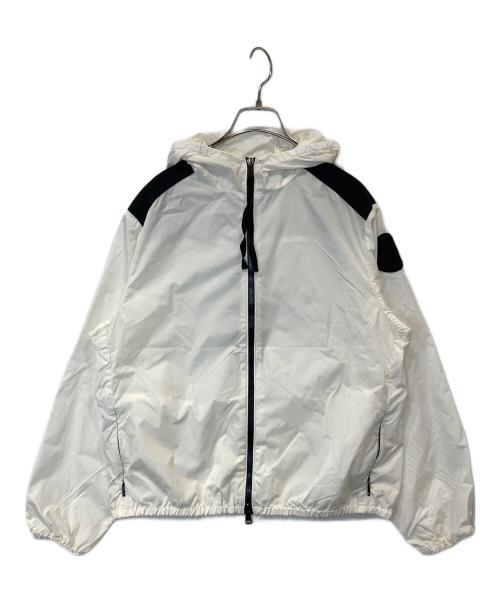 MONCLER（モンクレール）MONCLER (モンクレール) ANTHRACITE GIUBBOTTO ジップアップナイロンジャケット　F10931A73300 ホワイトの古着・服飾アイテム