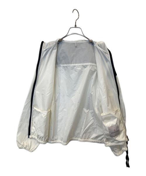 MONCLER（モンクレール）MONCLER (モンクレール) ANTHRACITE GIUBBOTTO ジップアップナイロンジャケット　F10931A73300 ホワイトの古着・服飾アイテム