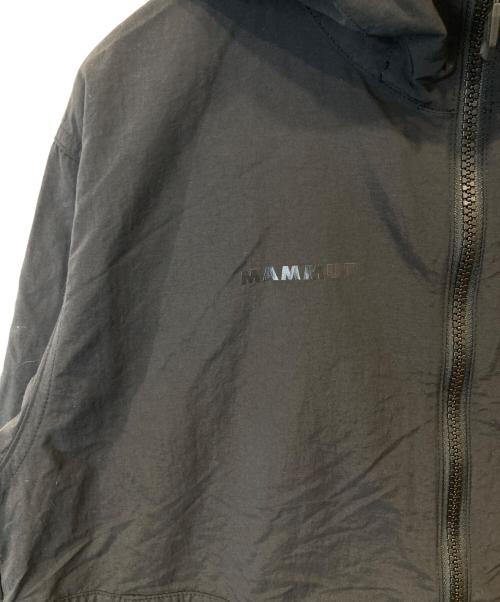 MAMMUT（マムート）MAMMUT (マムート) ハイキングウィンドブレーカーフーデッドジャケット 1012-00401 ブラック サイズ:Lの古着・服飾アイテム