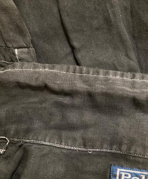 POLO by  RALPH LAUREN（ポロ バイ ラルフローレン）POLO by  RALPH LAUREN (ポロ バイ ラルフローレン) CALDWELLリネンシルク 開襟 オープンカラー シャツ ブラック サイズ:Mの古着・服飾アイテム