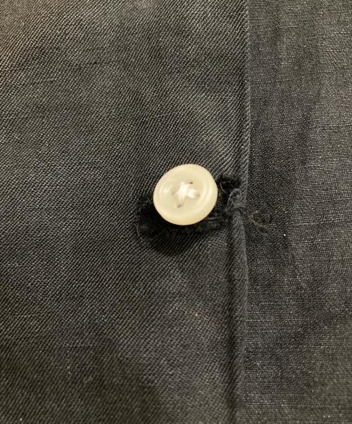 POLO by  RALPH LAUREN（ポロ バイ ラルフローレン）POLO by  RALPH LAUREN (ポロ バイ ラルフローレン) CALDWELLリネンシルク 開襟 オープンカラー シャツ ブラック サイズ:Mの古着・服飾アイテム