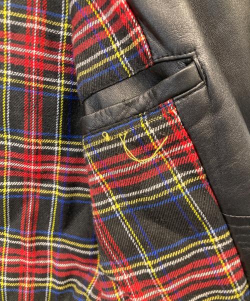 PURE GOLD（ピュアゴールド）pure gold (ピュアゴールド) ダブルライダースジャケット MFP5401 ブラック サイズ:1の古着・服飾アイテム