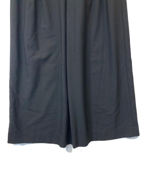 LAD MUSICIAN（ラッドミュージシャン）LAD MUSICIAN (ラッドミュージシャン) WOOL GABARDINE 2TUCK WIDE パンツ　ウールギャバジンツータックワイドパンツ　2221-555 ブラック サイズ:44の古着・服飾アイテム