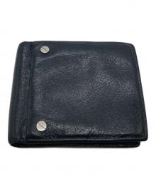 BALENCIAGA（バレンシアガ）の古着「2つ折り財布 542001・1000・V・56248」｜ブラック