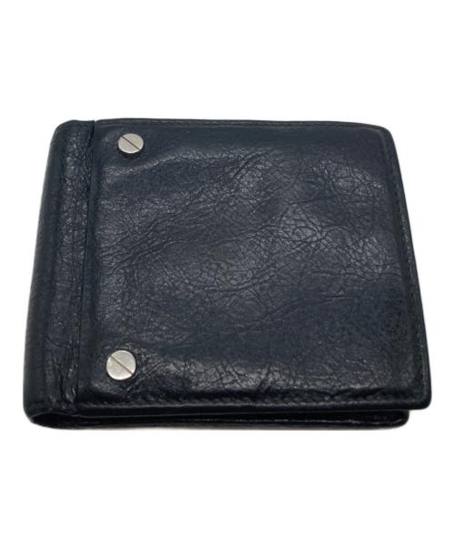 BALENCIAGA（バレンシアガ）BALENCIAGA (バレンシアガ) 2つ折り財布 542001・1000・V・56248 ブラックの古着・服飾アイテム