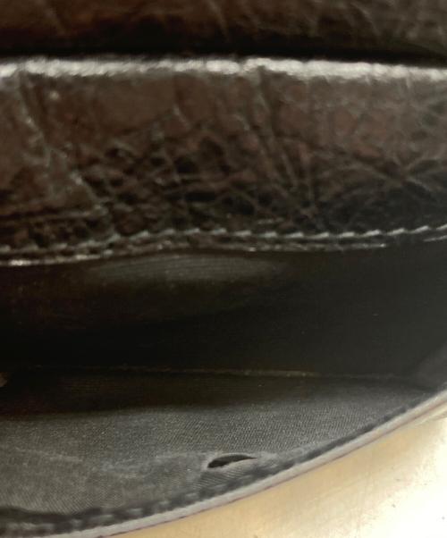 BALENCIAGA（バレンシアガ）BALENCIAGA (バレンシアガ) 2つ折り財布 542001・1000・V・56248 ブラックの古着・服飾アイテム