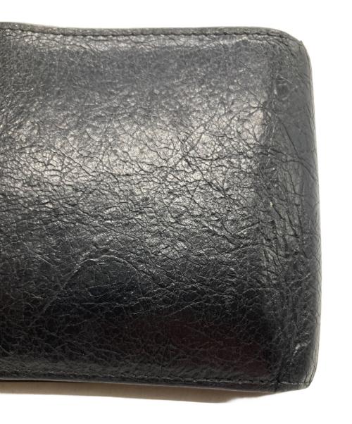 BALENCIAGA（バレンシアガ）BALENCIAGA (バレンシアガ) 2つ折り財布 542001・1000・V・56248 ブラックの古着・服飾アイテム