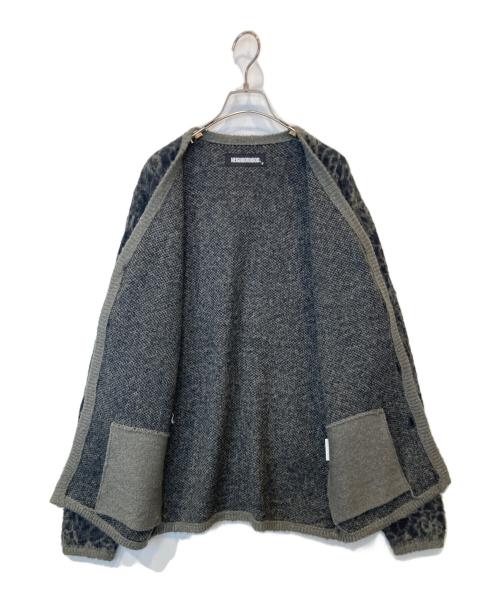NEIGHBORHOOD（ネイバーフッド）NEIGHBORHOOD (ネイバーフッド) MOHAIR CARDIGAN　モヘヤカーディガン　ネイバーフッド　212FUNH-KNM04 ブラック サイズ:Sの古着・服飾アイテム
