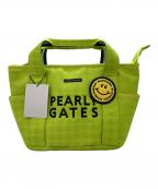 PEARLY GATESパーリーゲイツ）の古着「PG is PG カートバッグ　053-6981122」｜イエロー