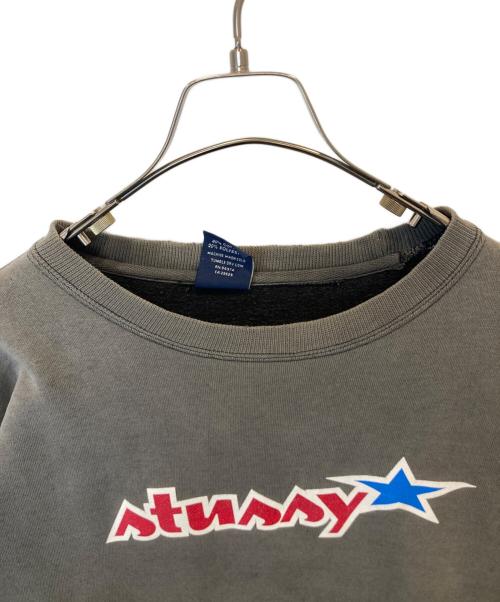 stussy（ステューシー）stussy (ステューシー) スウェット グレー サイズ:Lの古着・服飾アイテム