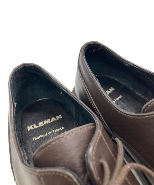KLEMAN（クレマン）KLEMAN (クレマン) FRODA レザーシューズ ブラウン サイズ:41の古着・服飾アイテム