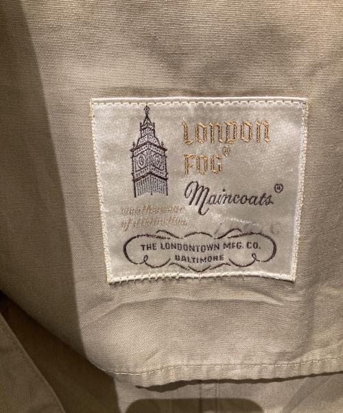 london fog（ロンドンフォグ）london fog (ロンドンフォグ) ステンカラーコート ベージュ サイズ:38の古着・服飾アイテム